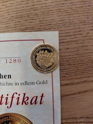 6 ducati oro Münster 1661
