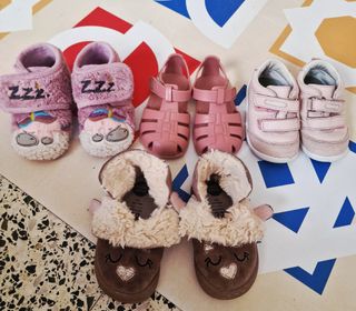 Zapatillas bebé nº 22 - Lote 4 pares