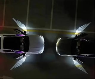 Luces LED, proyector puertas coche NUEVAS 
