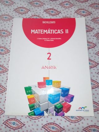 Libros 2° bachillerato 