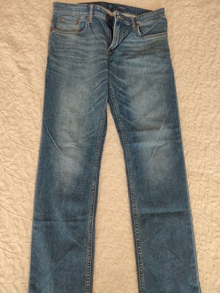 3 Vaqueros Slim strech comfort C&A Hombre 33/32