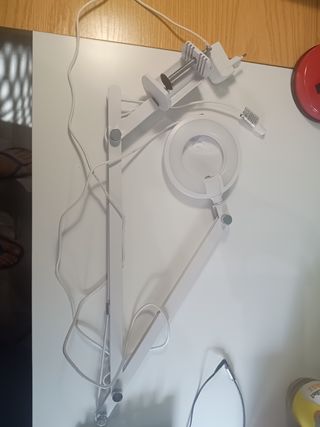 Flexo Lupa Leroy Merlin - Blanco