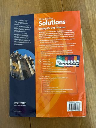libro texto ingles 4 eso B2+ oxford