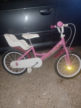 Bicicleta niña 12" rosa