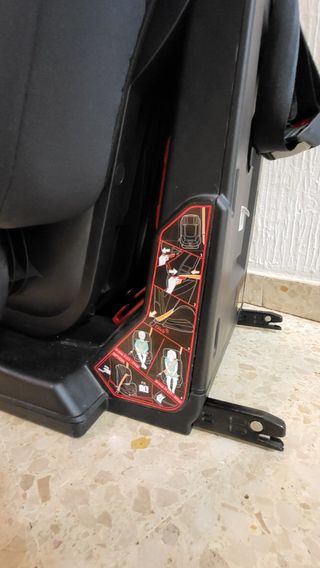 Silla coche Isofix Encore Grupo 1-2-3