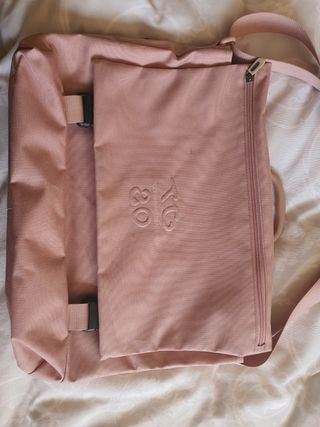 Bolso bandolera rosa