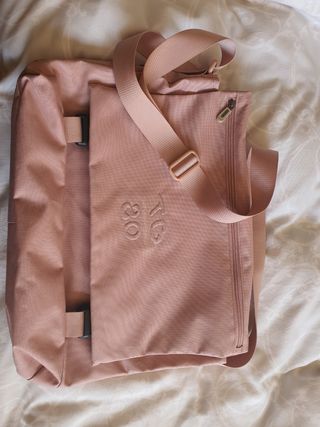 Bolso bandolera rosa