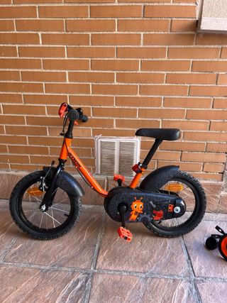 Bicicleta niño 16" casi nueva 