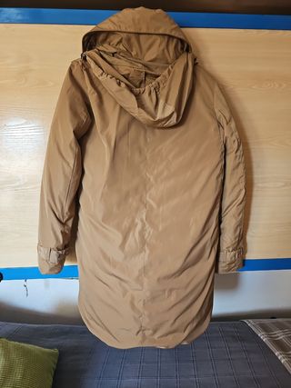 Abrigo Mango beige - Talla M