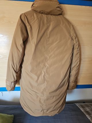 Abrigo Mango beige - Talla M