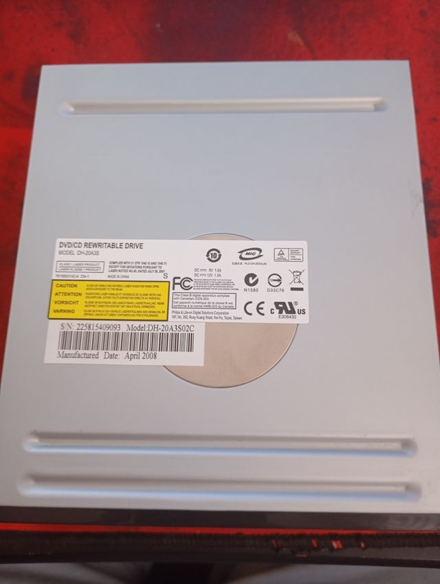 DVD/CD regrabable DH-20A3S02C