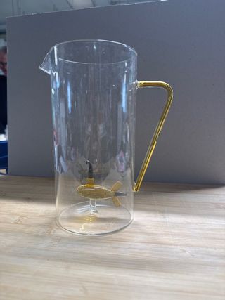 Caraffa vetro | Sottomarino giallo