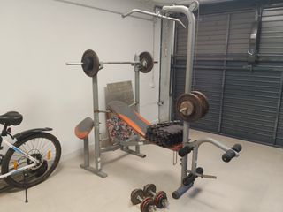 Banco musculación Domyos BM 470