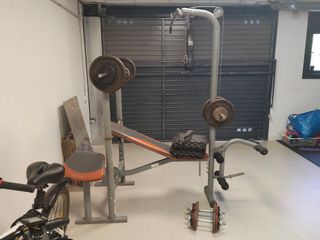 Banco musculación Domyos BM 470