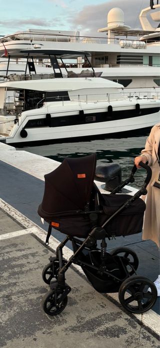 Carrito bebé 0-9 meses - Negro