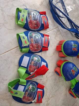 Patines y protecciones PJ Masks