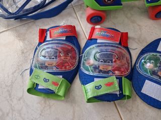 Patines y protecciones PJ Masks