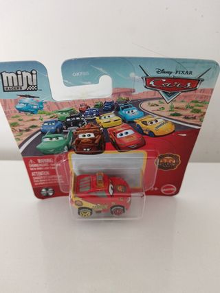 Mini rescate cars rayo mcqueen disney Pixar metal 