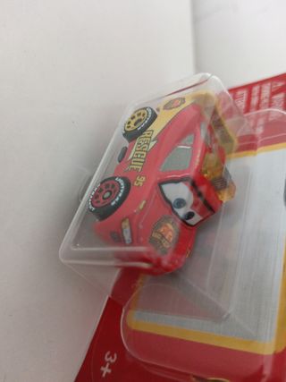 Mini rescate cars rayo mcqueen disney Pixar metal 
