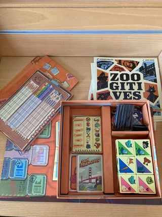 Zoogitives - Juego de Mesa Zacatrus