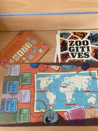 Zoogitives - Juego de Mesa Zacatrus