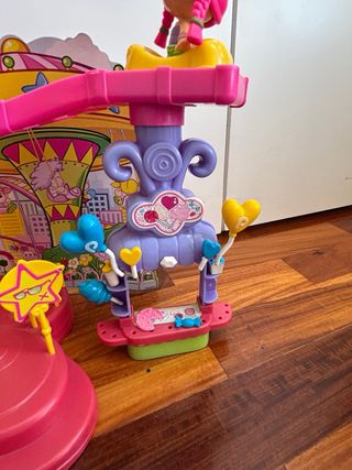 Pinypon Parque Atracciones  y 3 Figuras