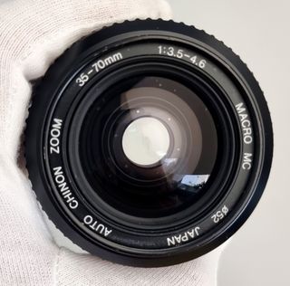 Objetivo manual CHINON Macro MC 35-70mm PENTAX K