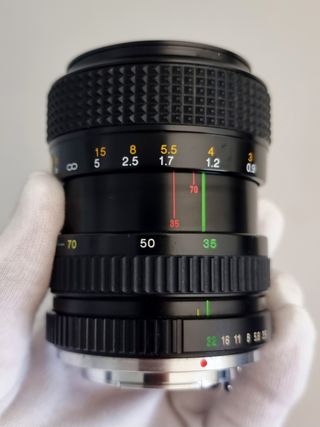 Objetivo manual CHINON Macro MC 35-70mm PENTAX K