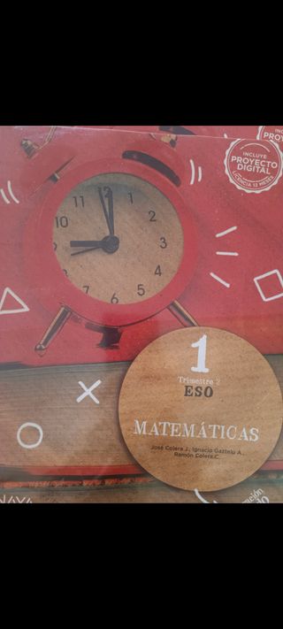 Matemáticas 3 ESO Anaya tres trimestres 