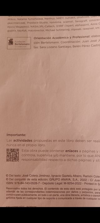 Matemáticas 3 ESO Anaya tres trimestres 