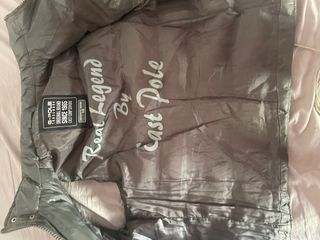 Chaleco acolchado verde oliva niño