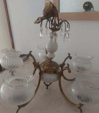 Lampara vintage 5 brazos