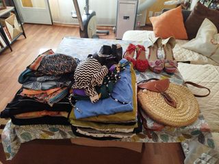 Lote ropa y calzado mujer