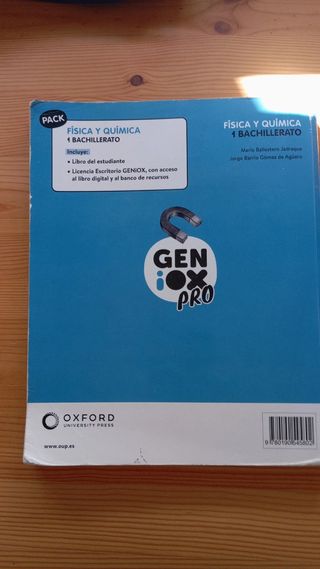 Libro Física y Química 1º Bachillerato