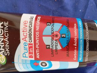 Garnier PureActive 3 en 1 Anti-Puntos Negros