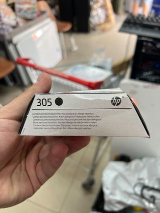 Cartucho HP 305 negro original