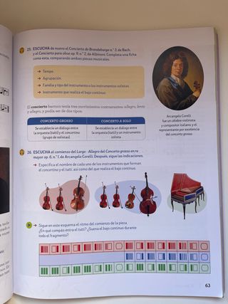 MUSICA ACORDES HISTORIA DE LA MUSICA 3 ESO