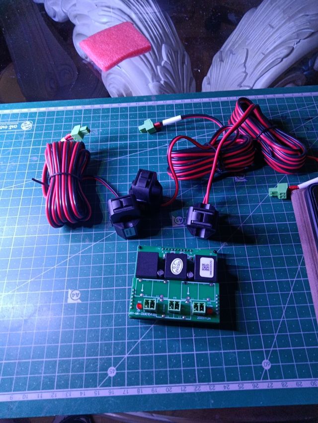 Medidor trifásico potencia JSY-MK-333 37.5mA-75A