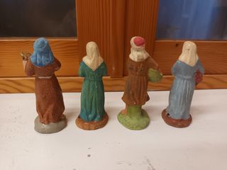 Pessebre ,belen,pesebre , figures fang terracota