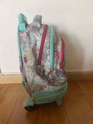 Mochila Infantil Tandem Ruedas. Muy buen estado.