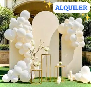 ARCOS + CILINDROS + BANDEJAS + DECO EN ALQUILER