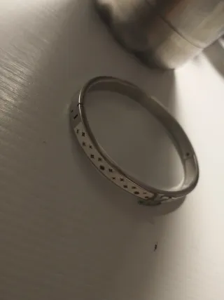 Brazalete Louis Vuitton Plata