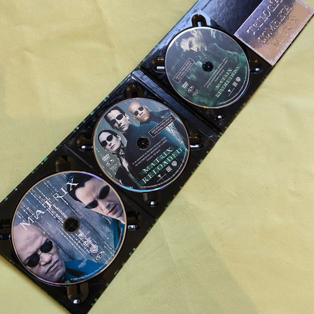 La trilogia completa dei DVD di Matrix