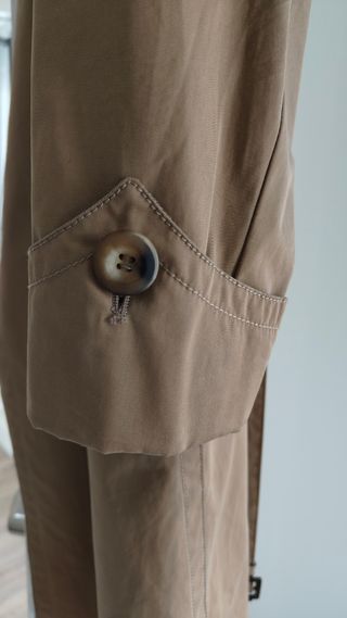 Gabardina Massimo Dutti beige