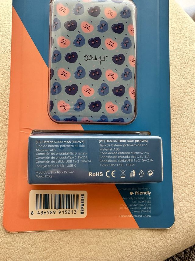 Powerbank Mr Wonderful 5000mAh