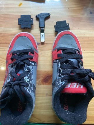 Patines Heelys - Rojo y Gris