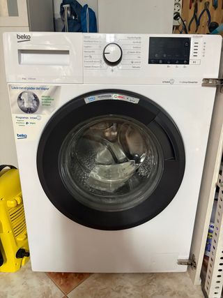 Lavadora Beko 8kg 1200rpm Vapor