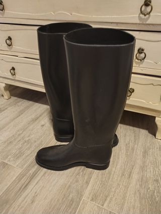 Botas agua Decathlon negras