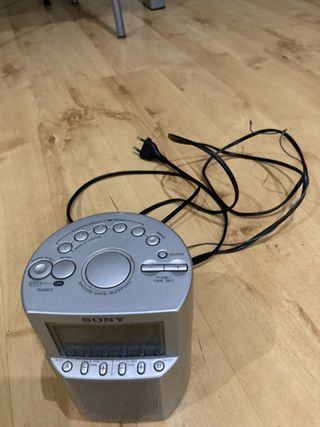 Radio despertador SONY - Reloj radio