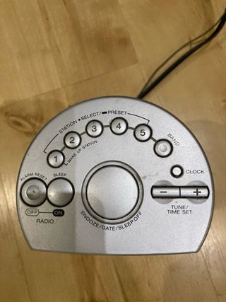 Radio despertador SONY - Reloj radio